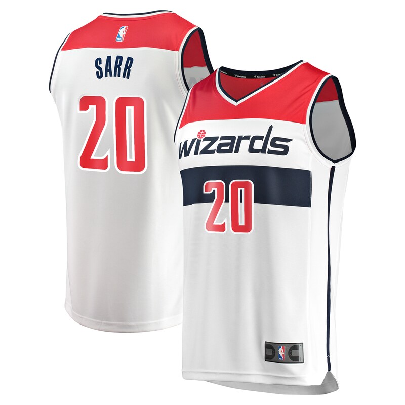 Alexandre Sarr Washington Wizards Youth Fast Break Replica Player Jersey – Association Edition – White