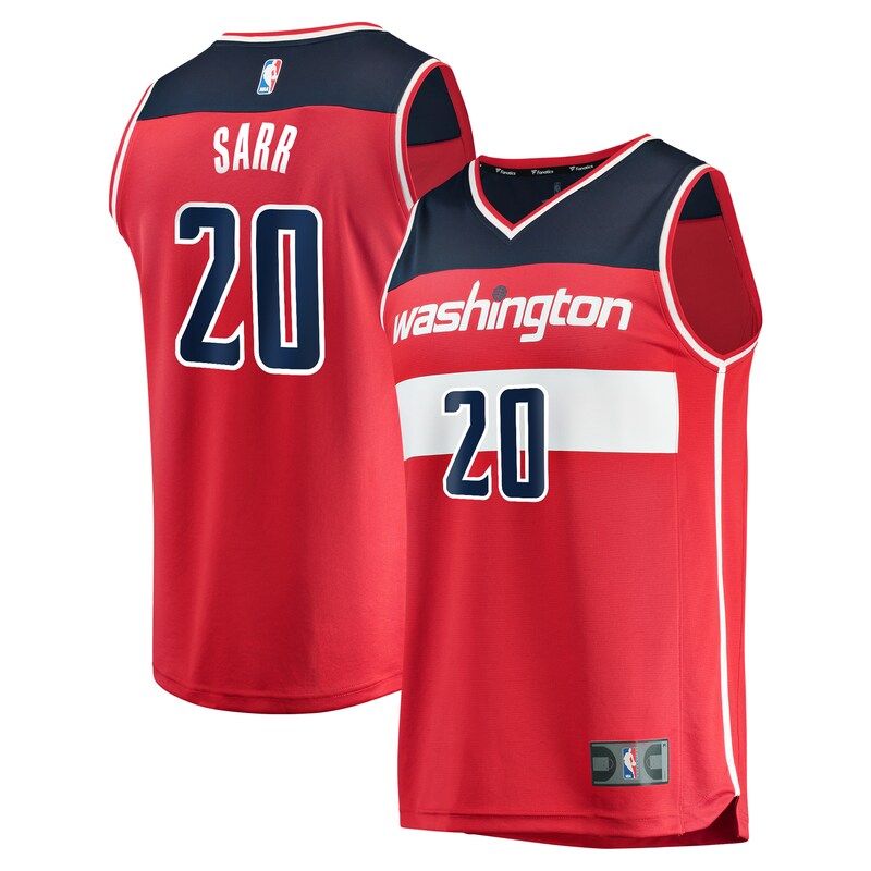 Alexandre Sarr Washington Wizards Fast Break Replica Player Jersey – Icon Edition – Red