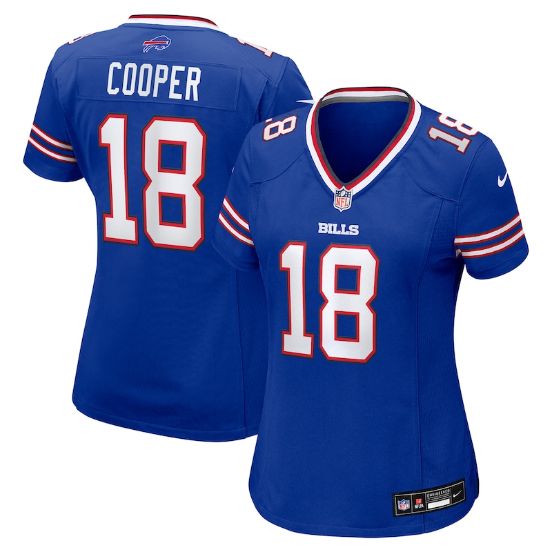 NFL Amari Cooper Buffalo Bills Women Game Jersey – Royal