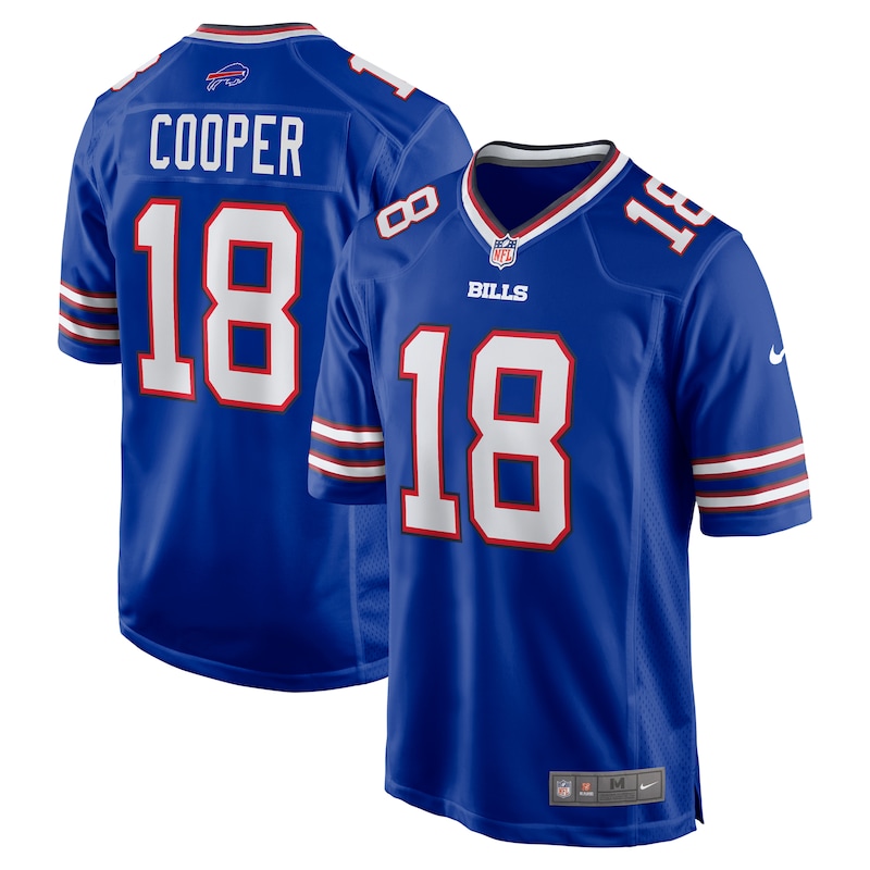 NFL Amari Cooper Buffalo Bills Game Jersey – Royal
