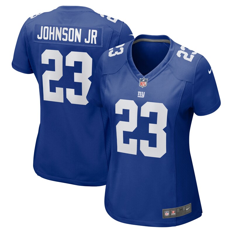 NFL Anthony Johnson Jr. New York Giants Women Game Jersey – Royal