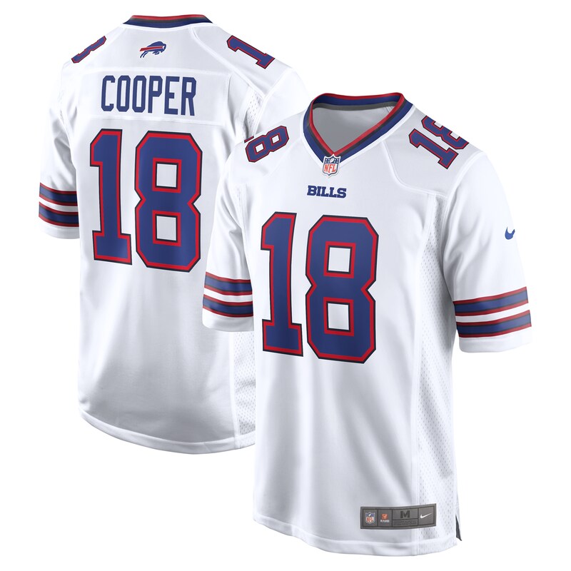 NFL Amari Cooper Buffalo Bills Game Jersey – White