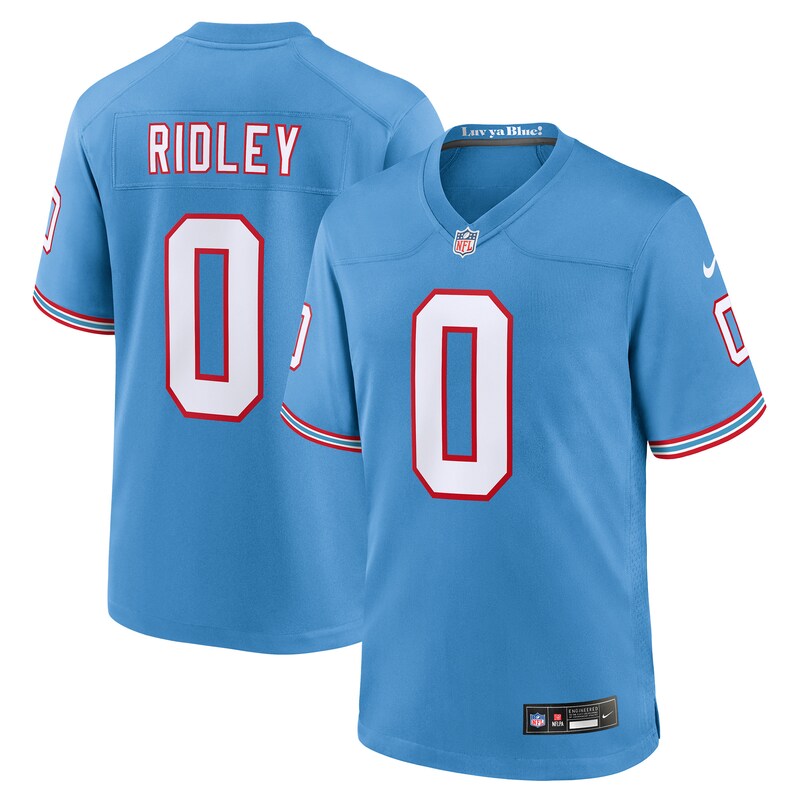 NFL Calvin Ridley Tennessee Titans Youth Alternate Game Jersey – Light Blue