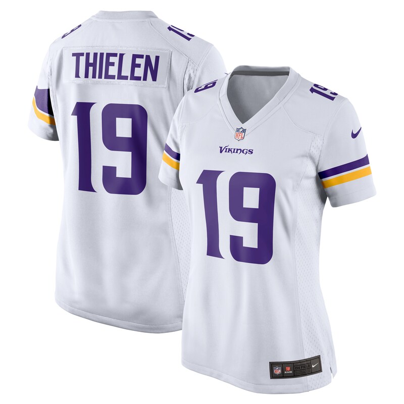 NFL Adam Thielen Minnesota Vikings Women Game Jersey – White