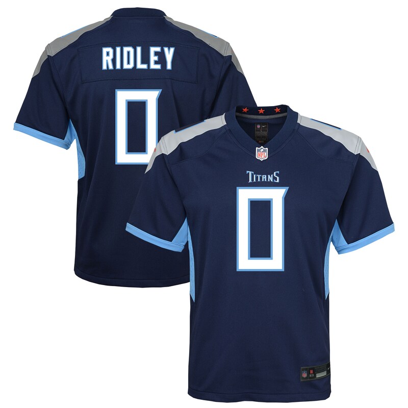 NFL Calvin Ridley Tennessee Titans Youth Team Game Jersey – Navy