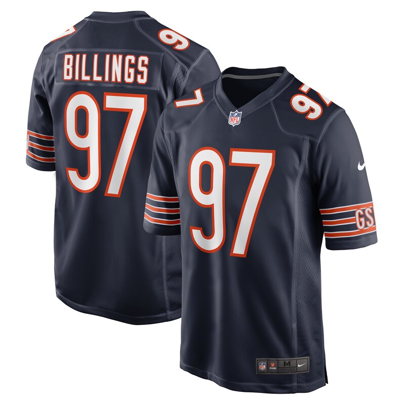 Andrew Billings Chicago Bears Game Jersey – Navy