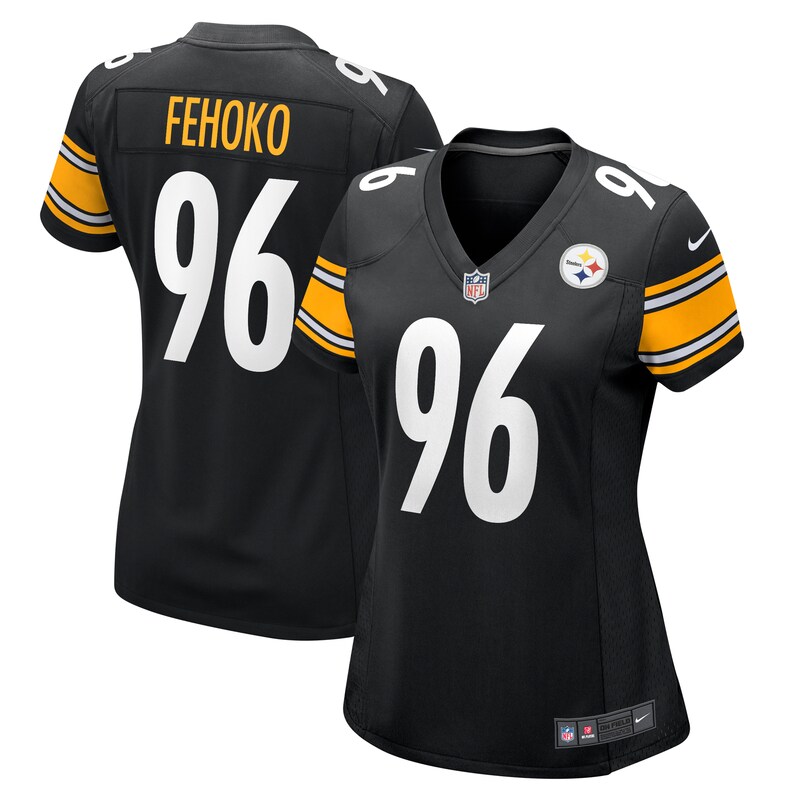 NFL Breiden Fehoko Pittsburgh Steelers Women Game Jersey – Black