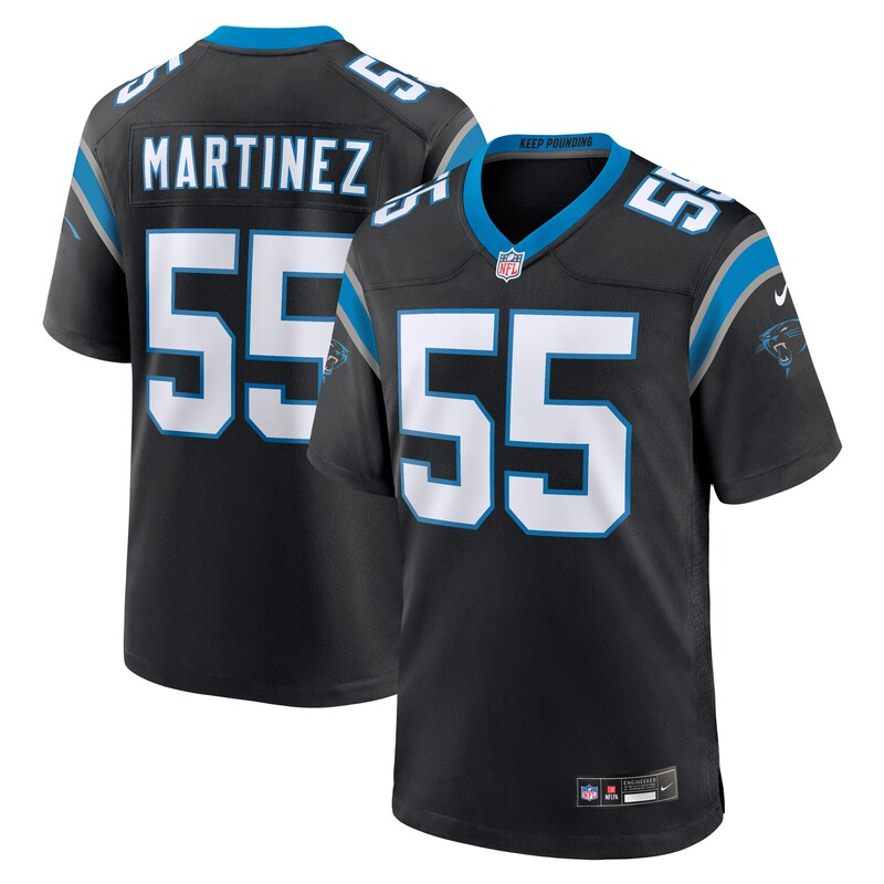 NFL Blake Martinez Carolina Panthers Game Jersey – Black