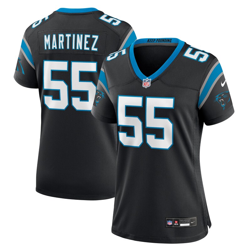 NFL Blake Martinez Carolina Panthers Women Game Jersey – Black