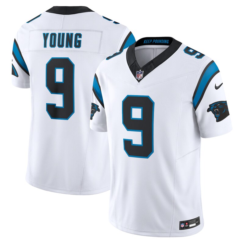NFL Bryce Young Carolina Panthers Vapor F.U.S.E. Limited Jersey – White