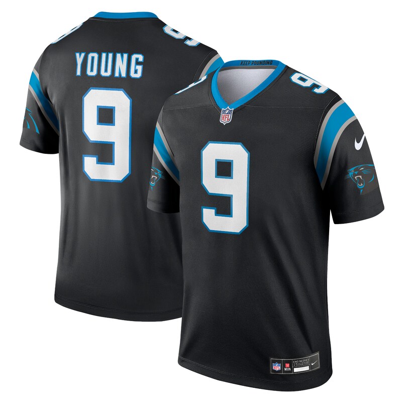 NFL Bryce Young Carolina Panthers Team Legend Player Performance Top – Black