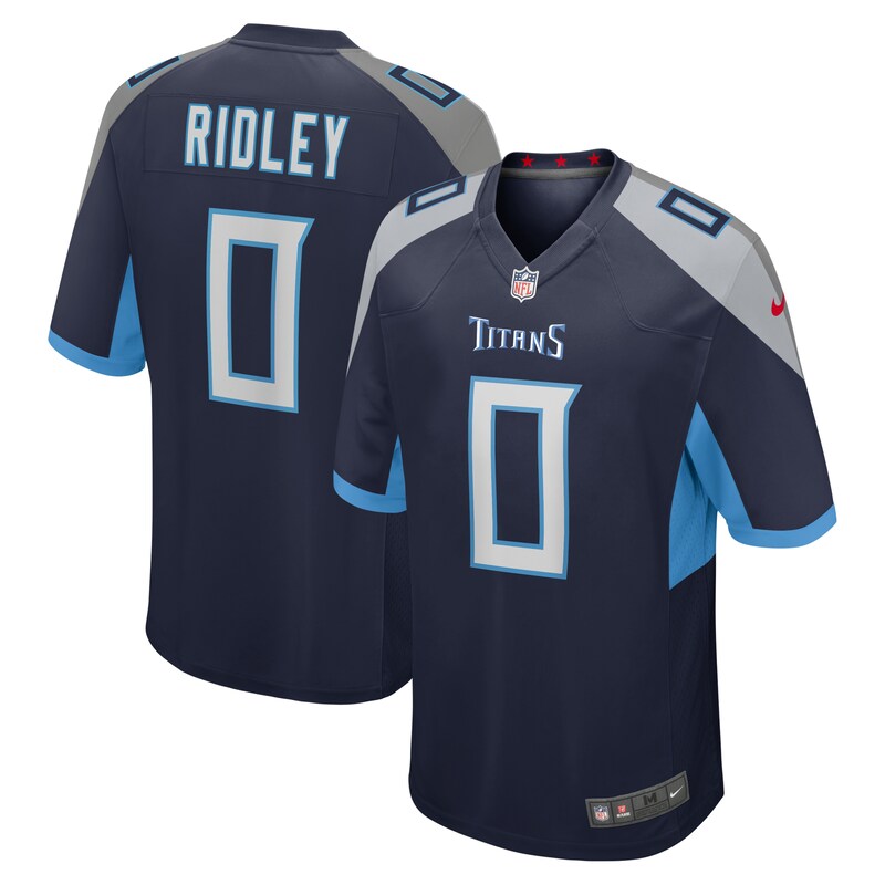NFL Calvin Ridley Tennessee Titans Game Player Jersey – Navy