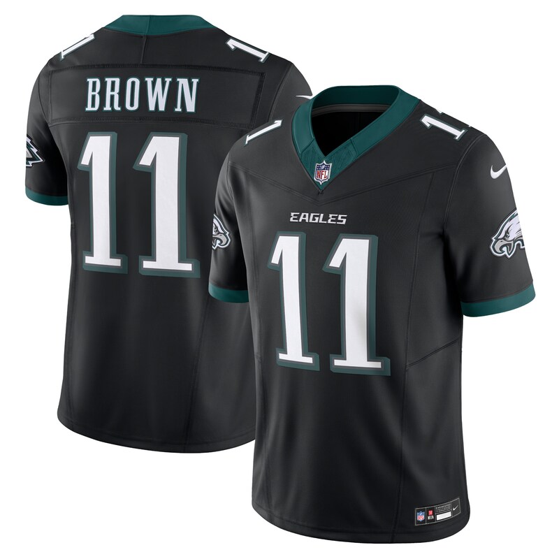NFL A.J. Brown Philadelphia Eagles Alternate Vapor F.U.S.E. Limited Jersey – Black
