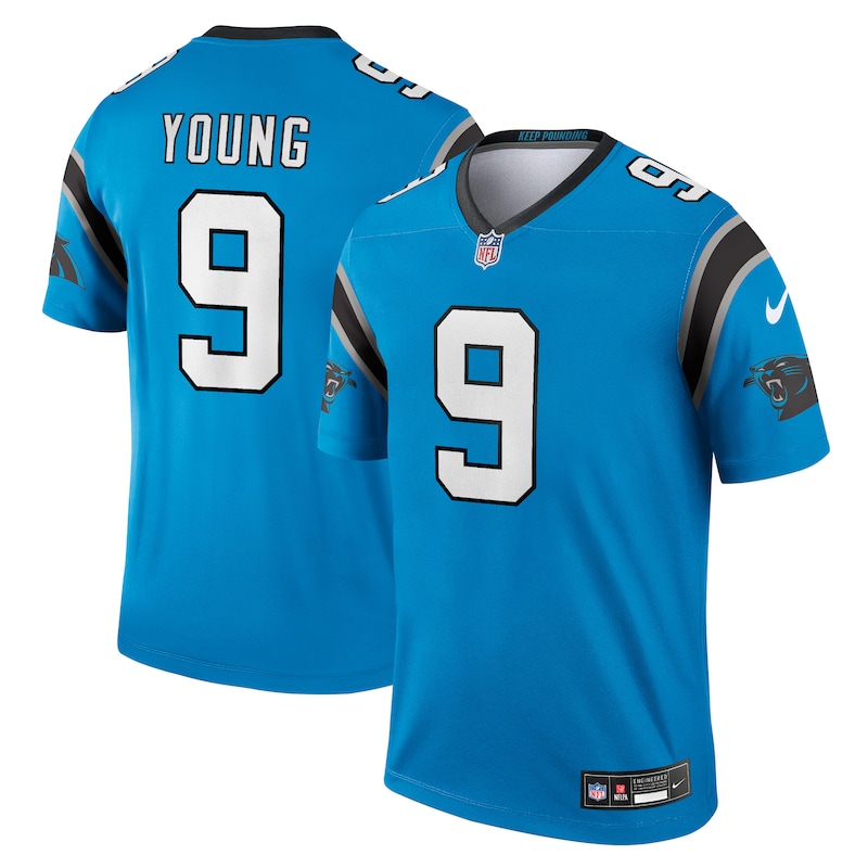 NFL Bryce Young Carolina Panthers Alternate Legend Player Performance Top – Blue