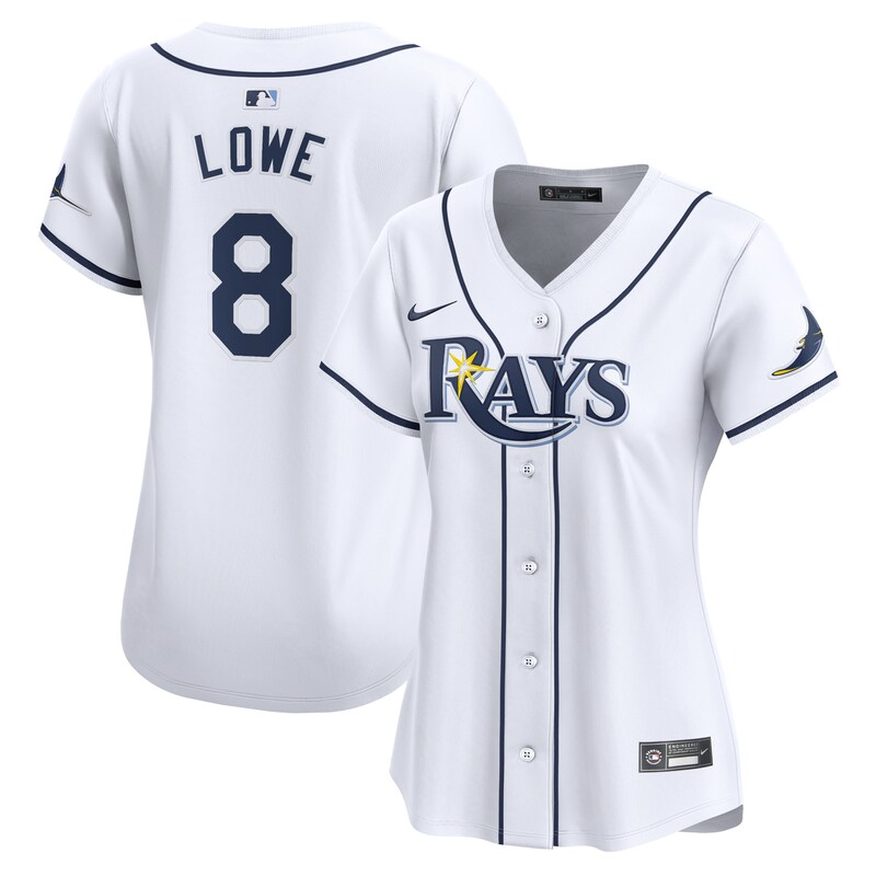 Brandon Lowe Tampa Bay Rays Women Home Limited Player Jersey – White