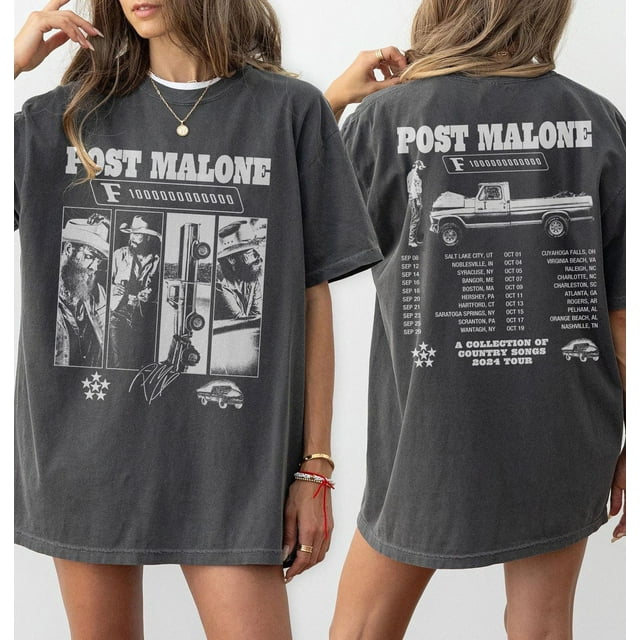 Post Malone Tour T-Shirt, The F-1 Trillion Album Shirt, I Had Some Help, Posty Tee