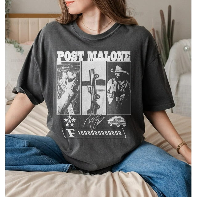 Vintage Post Malone Shirt, Post Malone The F-1 Trillion Album Shirt, Unisex Short Sleeve Shirt