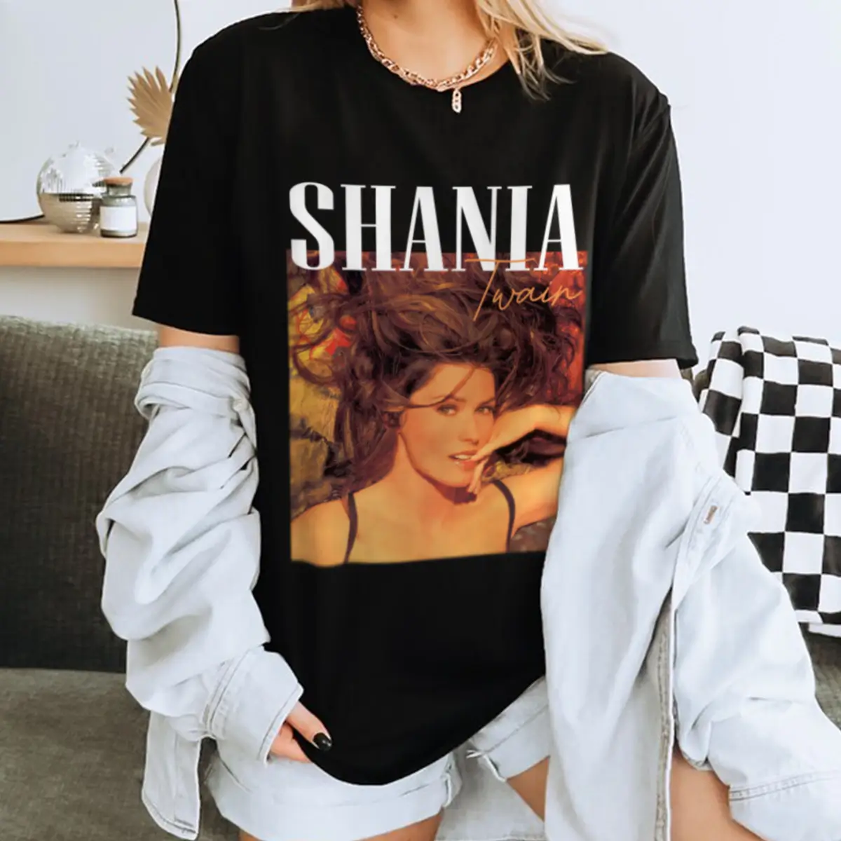 Shania Twain T Shirt, Shania Twain Tour T Shirt. Shania Twain Graphic Tee