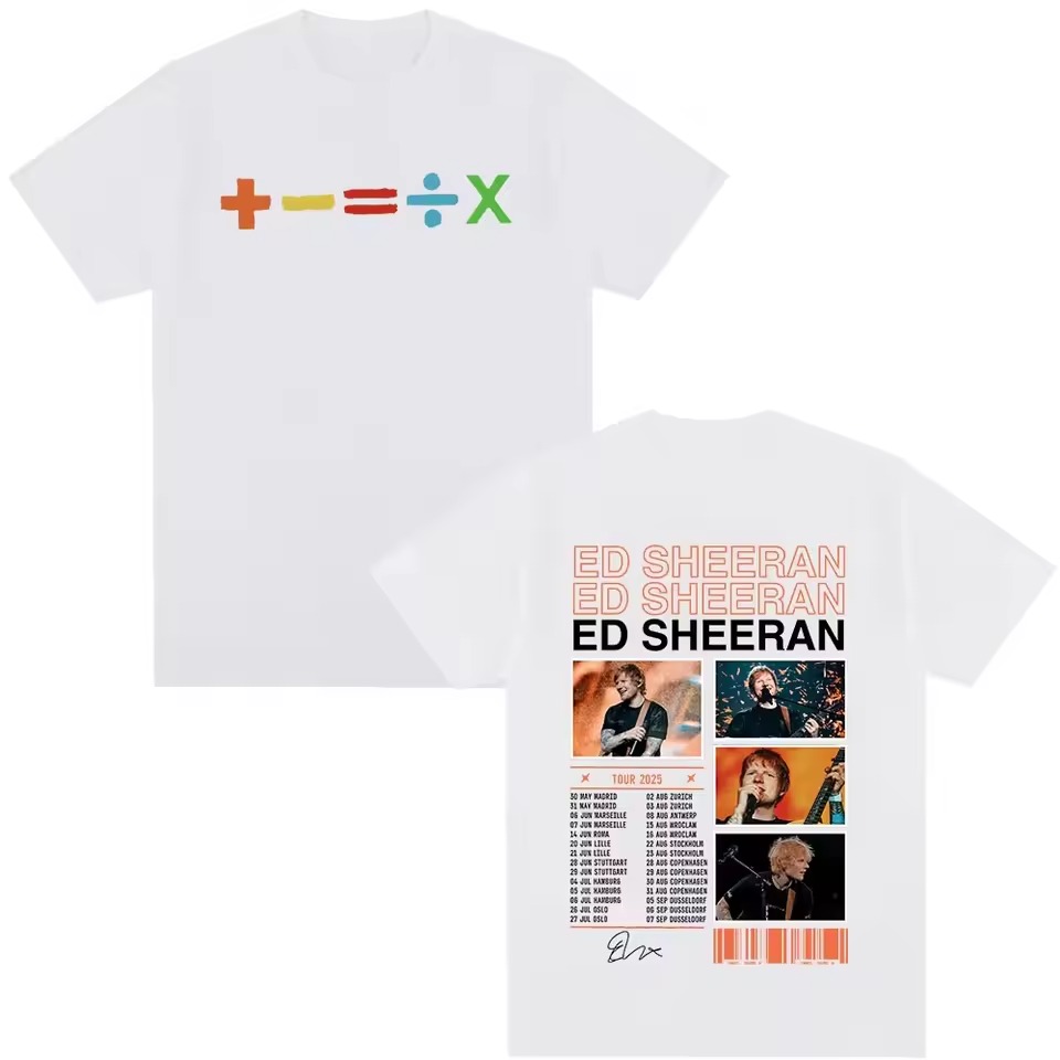 Ed Sheeran Tour 2025 T-Shirt