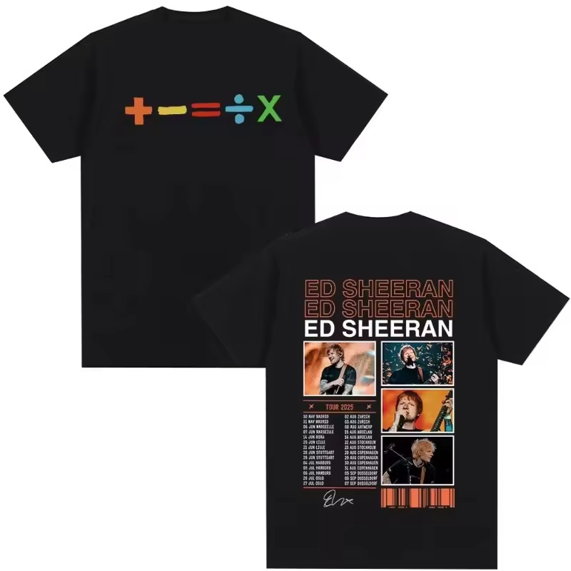 Ed Sheeran Tour 2025 T-Shirt