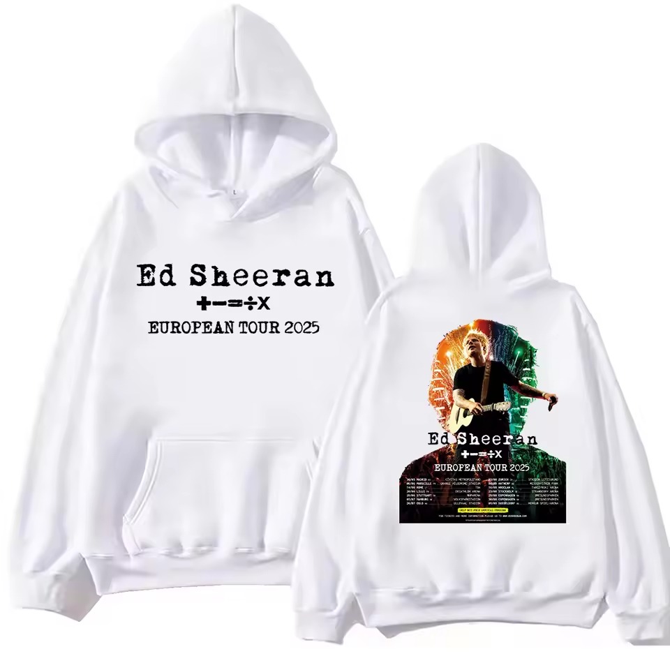 Ed Sheeran European Tour 2025 Hoodie