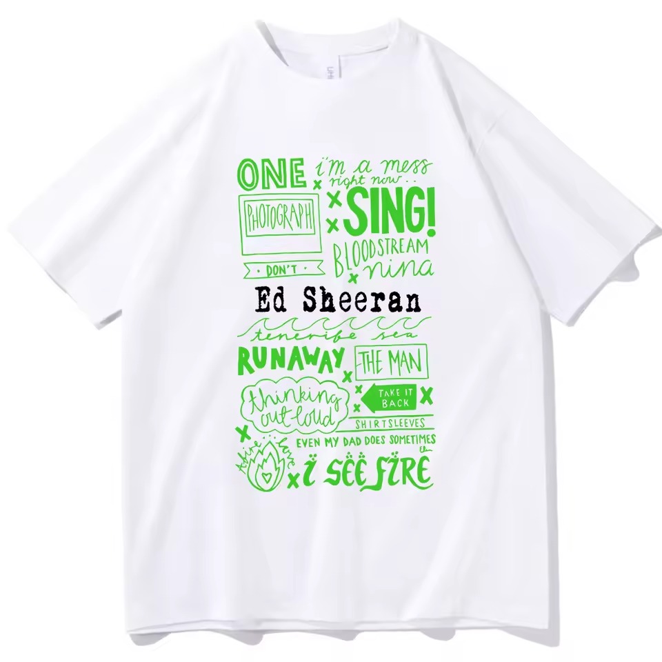 Ed Sheeran Name Style T-Shirt