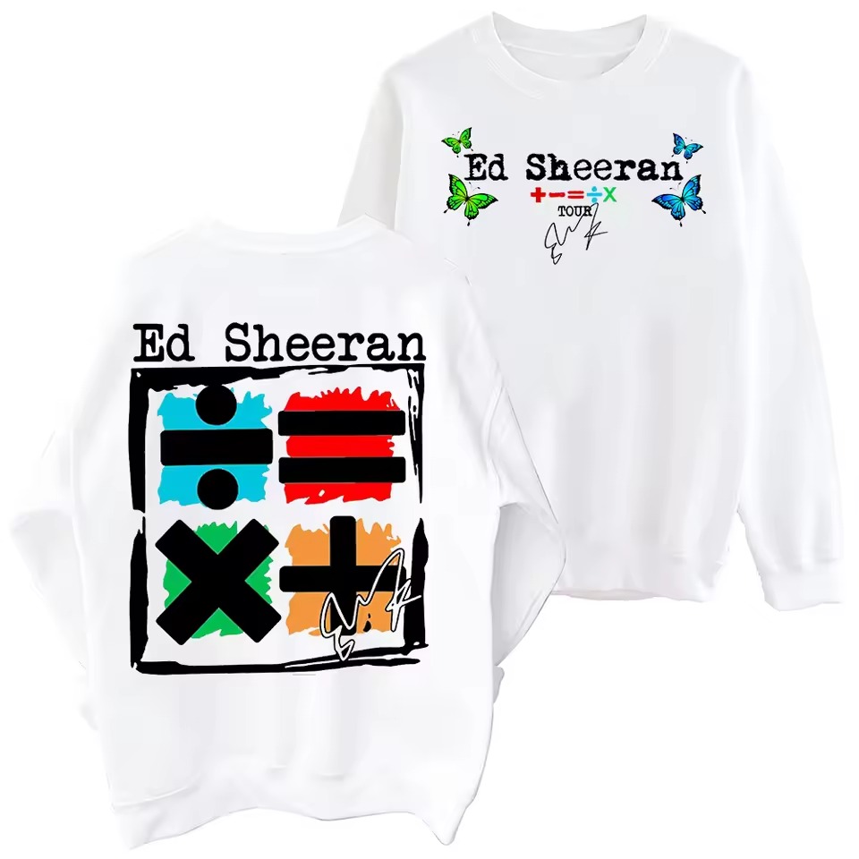 Ed Sheeran Mathematics Tour Sweatshirt 2024