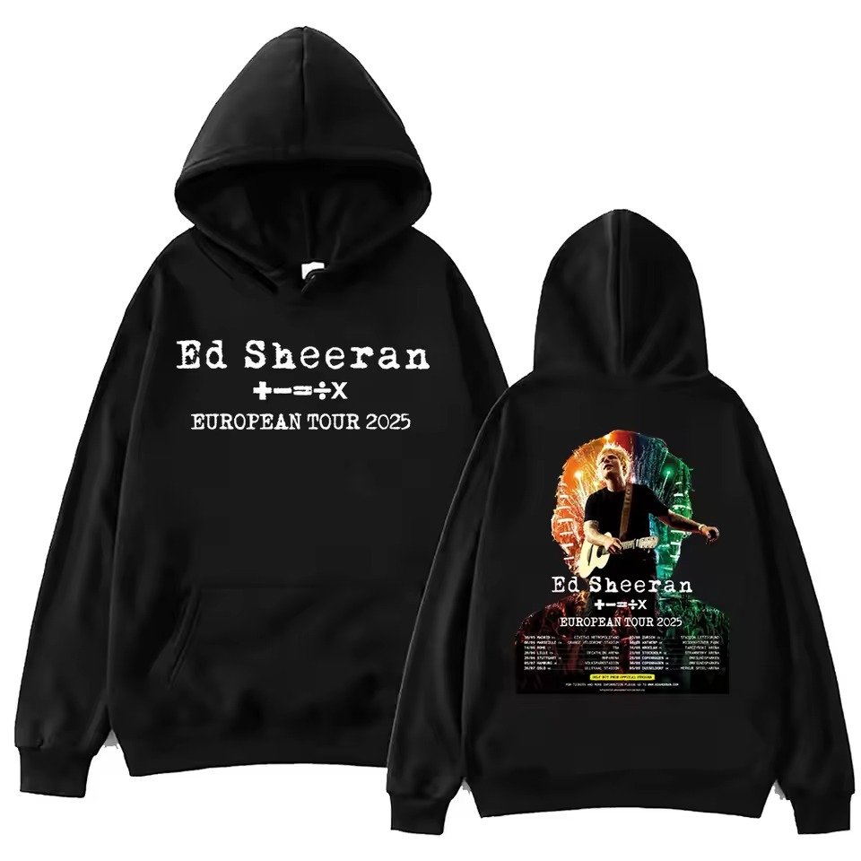 Ed Sheeran European Tour 2025 Hoodie