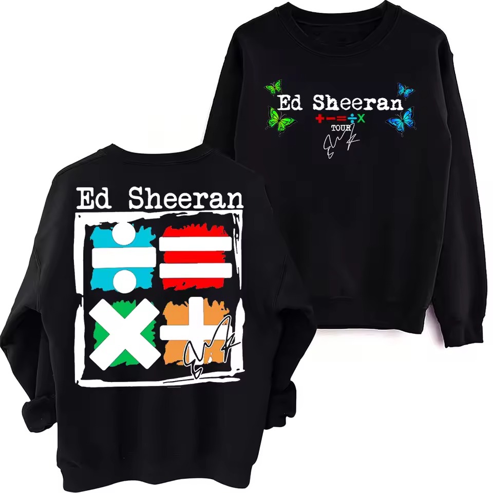Ed Sheeran Mathematics Tour Sweatshirt 2024