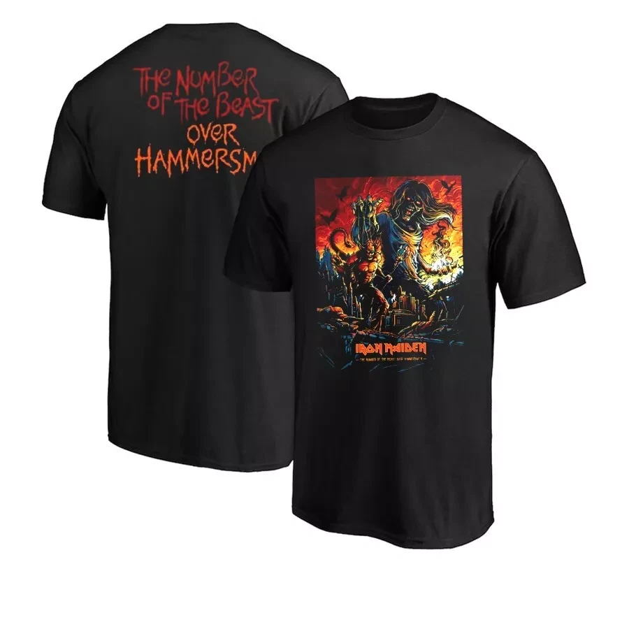 New Iron Maiden Run For Your Lives World Tour 2025 26 Two Side Unisex T-Shirt