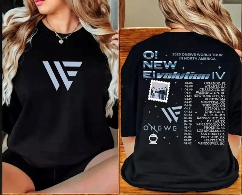 New Evolution Iv Tour 2025 T-Shirt