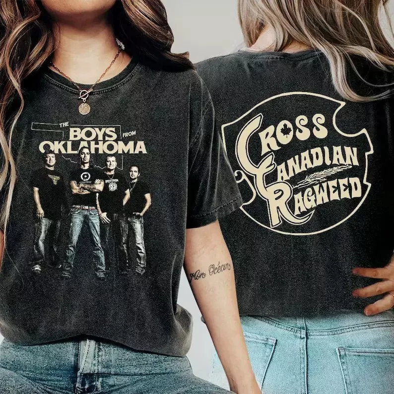 New Cross Canadian Ragweed Vintage Shirt, Ragweed Concert 2025 Shirt