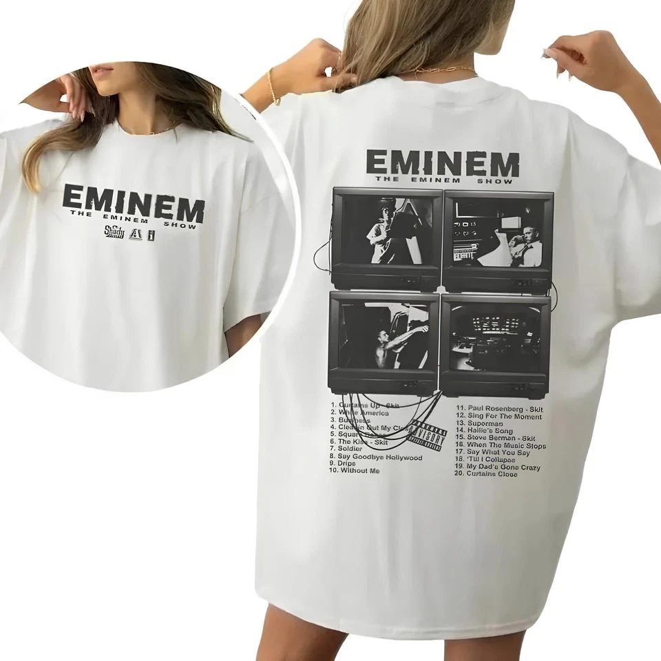 New Eminem Rap T Shirt Unisex S-3Xl, Slim Shady Shirt, Gift For Fan, Hip Hop Shirt.