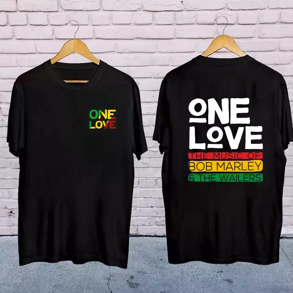 New Reggae Originator Bob Marley T Shirt, One Love Crewneck Unisex, Gifts For Fan.