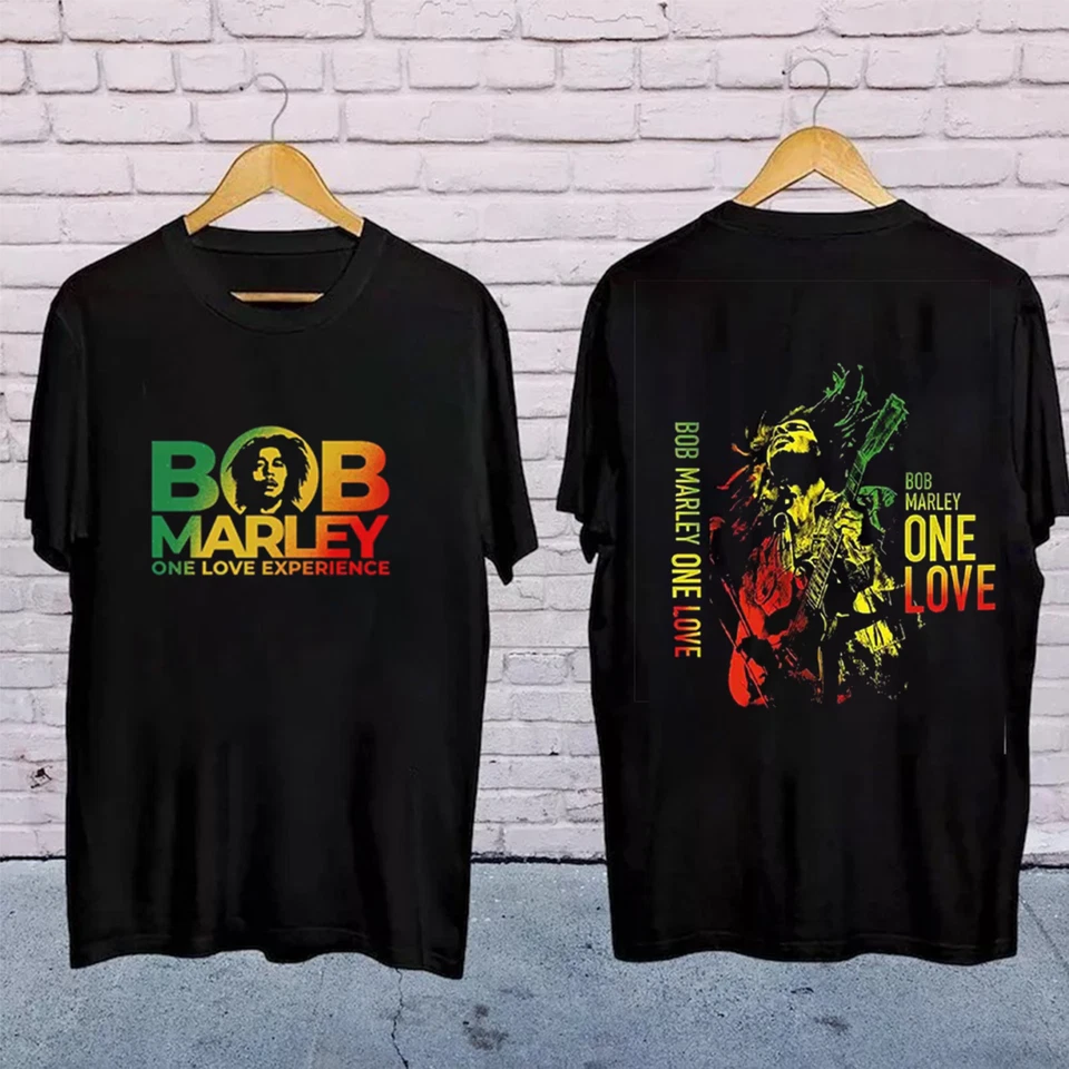 New Bob Marley 2025 T Shirt, One Love Crewneck Unisex, Reggae, Gifts For Fan Shirt