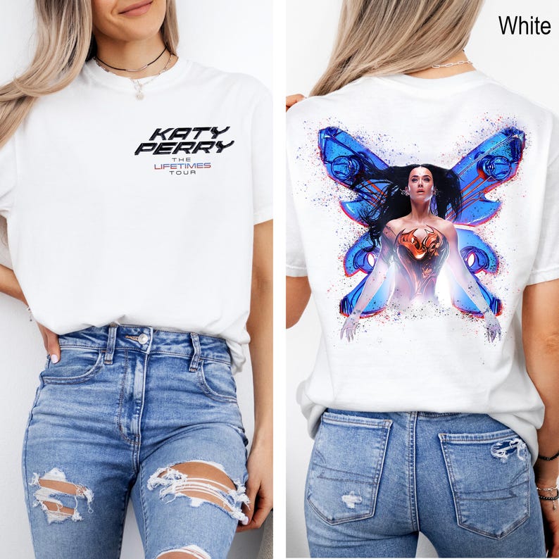 2025 Katy Perry The Lifetime Tour Shirt, Katy Perry Tee, Katy Perry Fan Gift, Katy Perry Merch