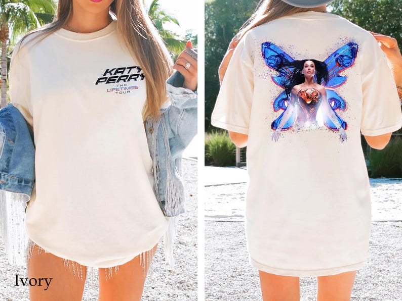 New 2025 Katy Perry The Lifetime Tour Shirt