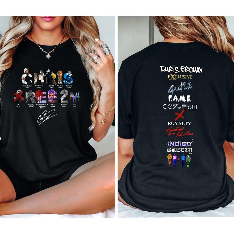 Chris Brown 11:11 Tour 2025 Shirt, Chris Brown Shirt, Chris Brown Breezy Shirt, 11 11 Vintage Shirt, Chris Brown 11 11 Tour Tee