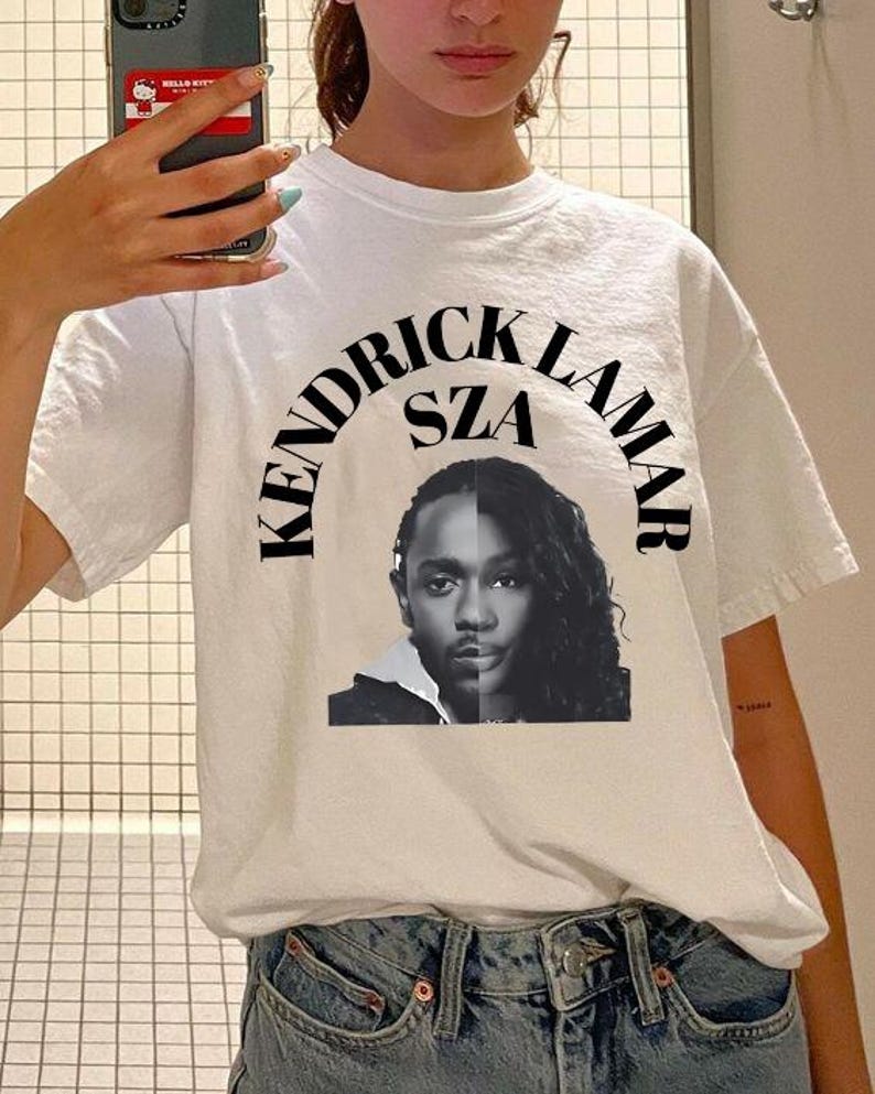 Kendrick Lamar Sza Tour 2025 T-Shirt, Grand National Tour 2025 High Quality Unisex Shirt, Rap Music Lover