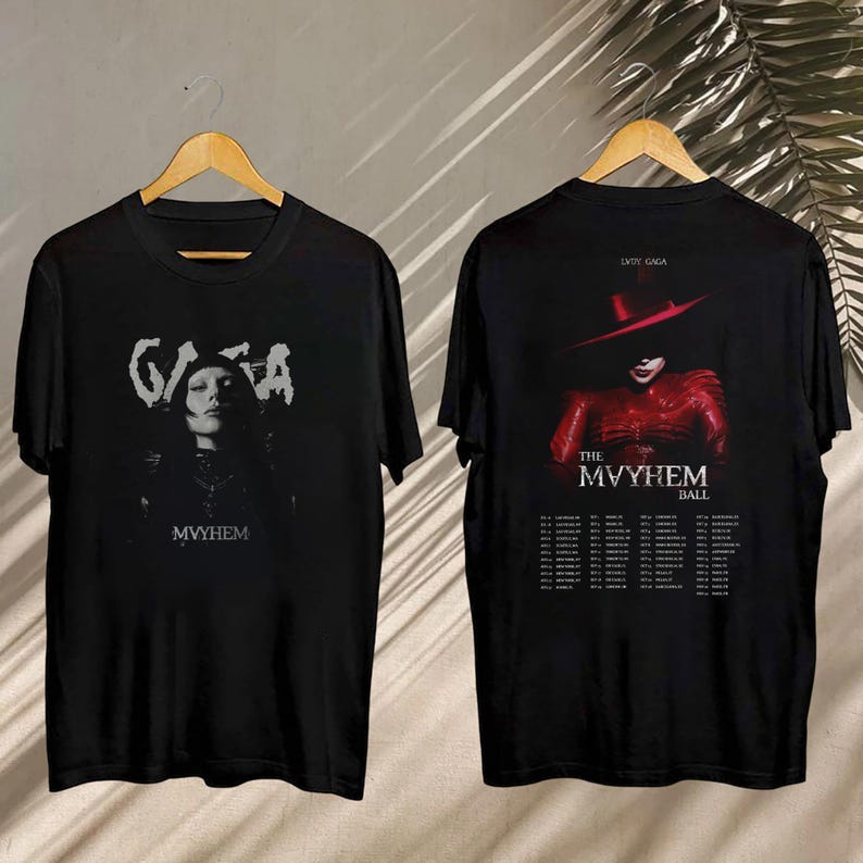 Lady Gaga The Mayhem Ball Tour Shirt, Lady Gaga Tee, The Mayhem Ball Tour T-Shirt, Lady Gaga The Mayhem Ball Tour 2025
