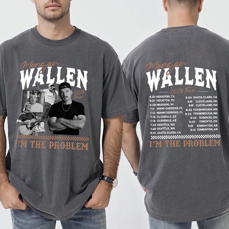 Morgan Wallen Concert 2025, Morgan Wallen Fan Shirt, Morgan Wallen Merch, Country Music Tee