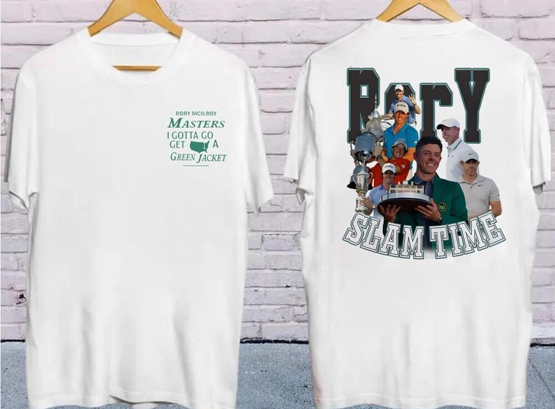 Rory Mcilroy Master Tournament Golf Shirt, Master Golf Shirt, Golf Lover Gift, Green Jacket Golf Tee