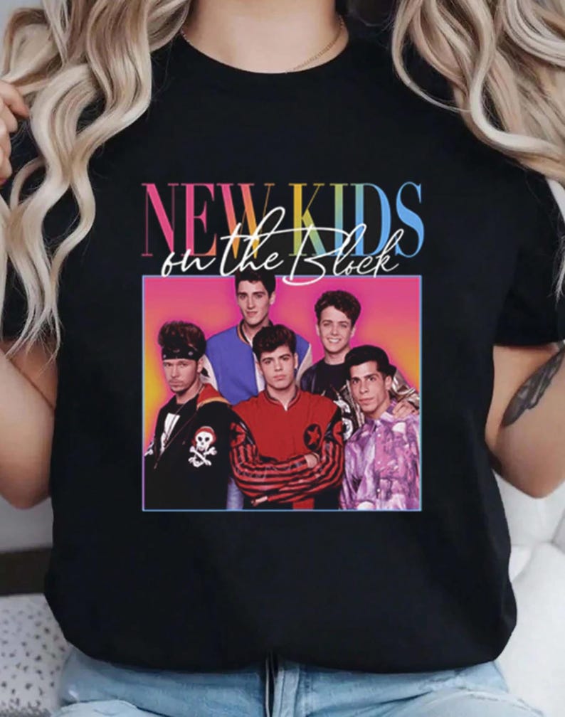 New Kids On The Block Shirt, Nkotb 2025 Tour Merch Shirt, Nkotb Graphic Shirt