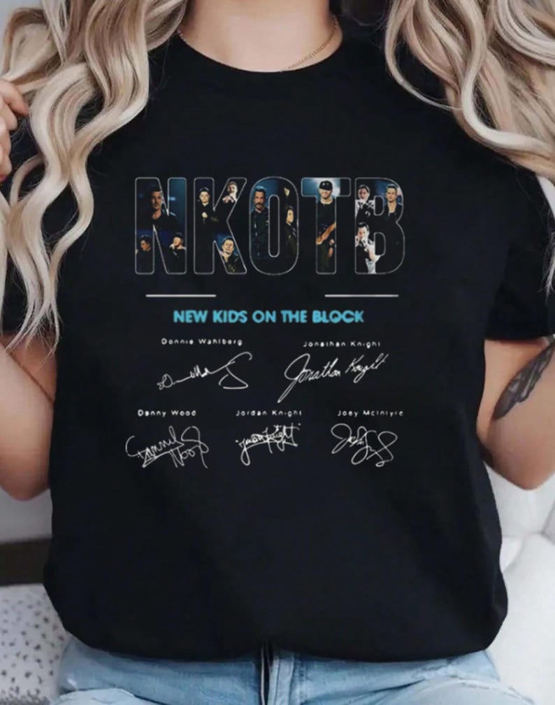 New Kids On The Block Shirt, Nkotb 2025 Tour Merch, Nkotb Graphic Shirt