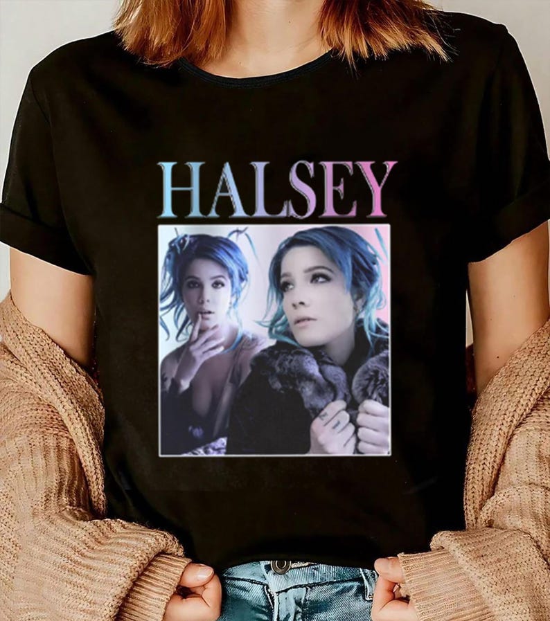New Halsey Bootleg Unisex Shirt, Halsey For My Last Trick The Tour 2025, Halsey Shirt, Halsey Fan Gift, Halsey 90S Vintage Shirt, Halsey Merch