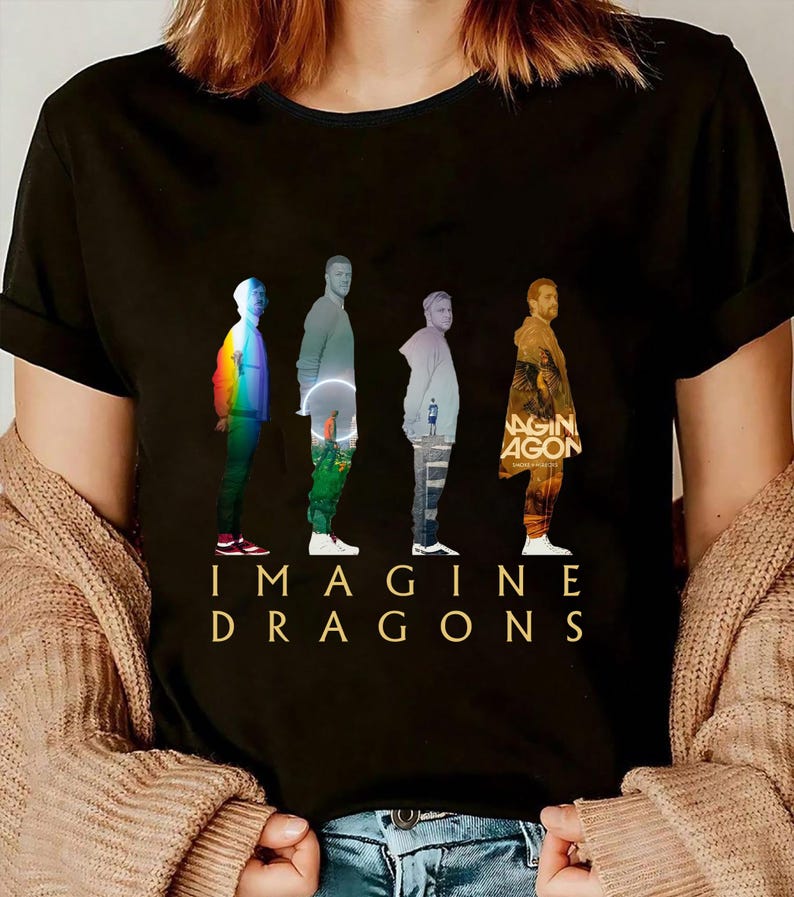 New Graphic Imagine Dragons Band Shirt, Imagine Dragons Band Shirt, Imagine Dragons Fan Gift, Imagine Dragons Tour 2025, Imagine Dragons Merch