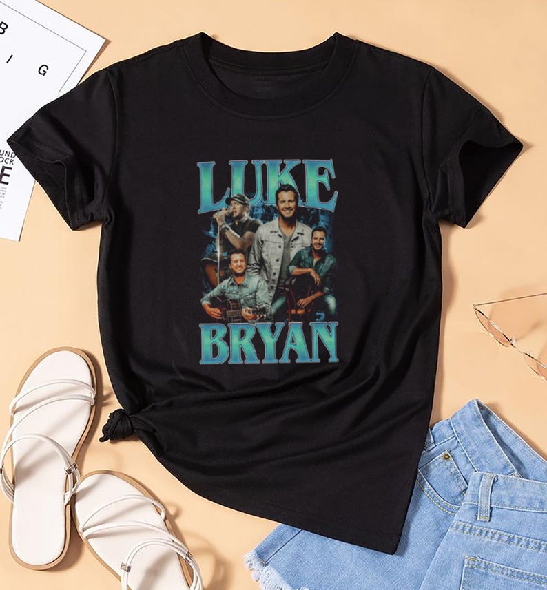 New Luke Bryan Bootleg Shirt, Luke Bryan 2025 Tour Shirt, Luke Bryan Fan Gift, Luke Bryan Merch, Luke Bryan 90S Vintage Shirt, Luke Bryan Shirt
