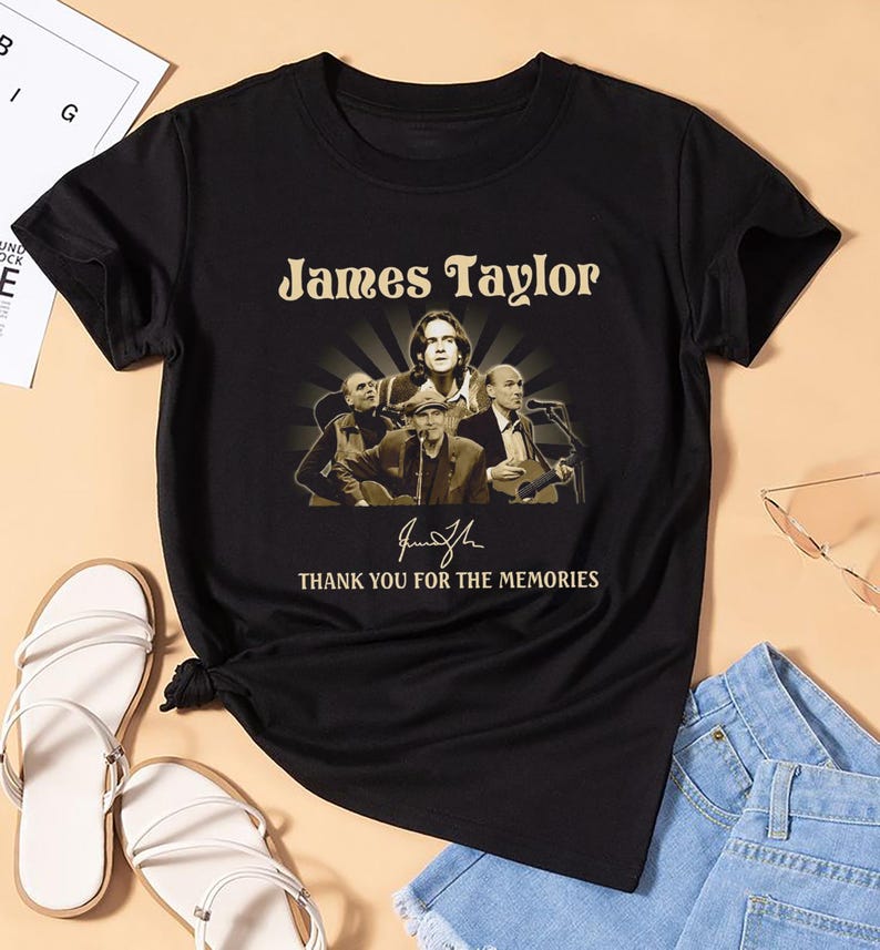 New 90S Vintage James Taylor Shirt, James Taylor Bootleg Shirt, James Taylor Fan Shirt, James Taylor Merch, James Taylor Summer Tour 2025 Shirt