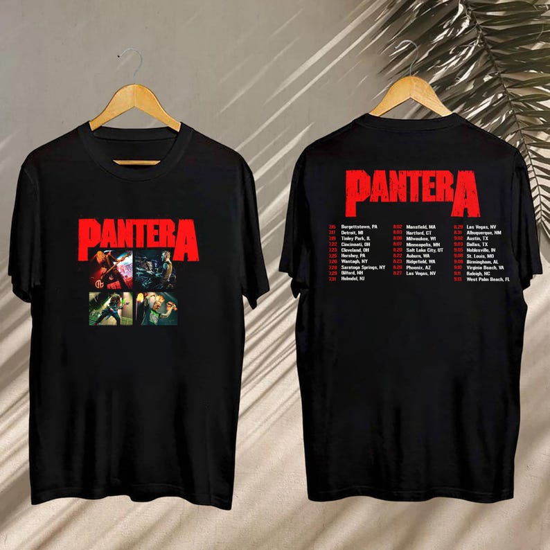 New Graphic The Heaviest Tour Of The Summer Tour Shirt, Pantera The Heaviest Tour, Pantera Shirt, Pantera Fan Gift, Pantera Merch, Pantera Tee