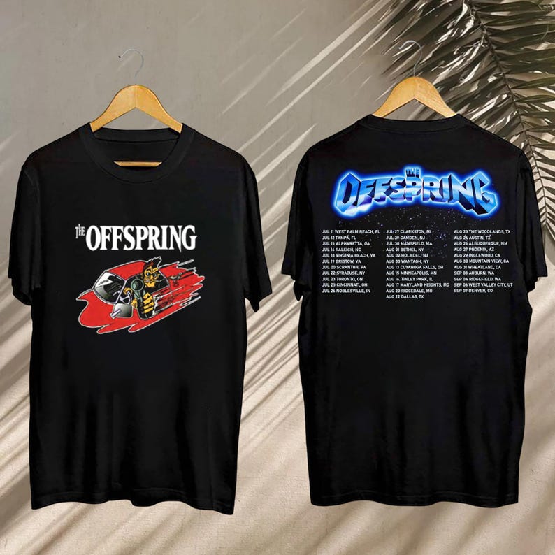 New The Offspring Supercharged Worldwide In ’25 Tee, The Offspring Shirt, The Offspring Concert, The Offspring Fan Shirt, The Offspring Merch